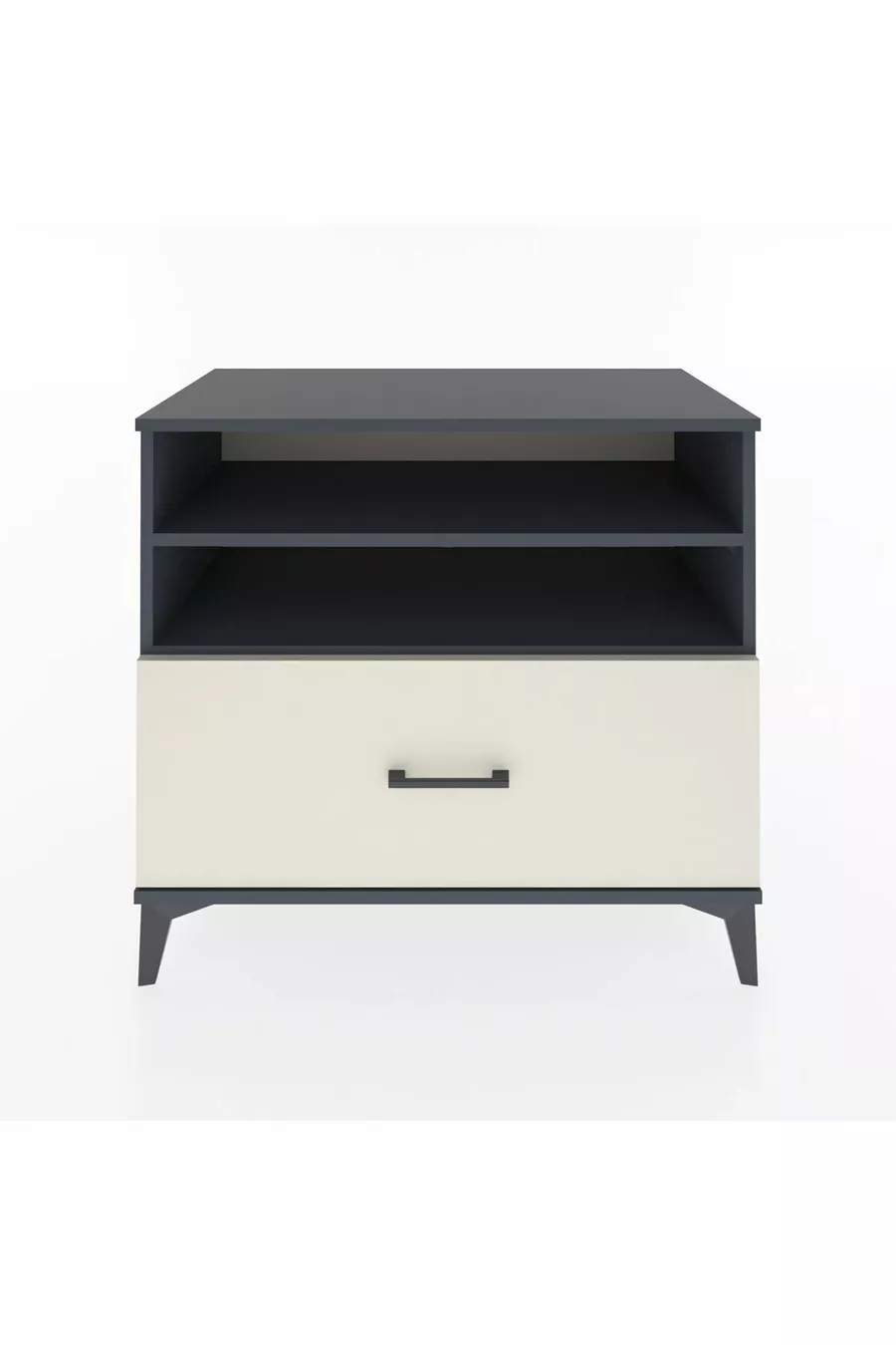 Hyperion Dressoir 2 Planken 1 Lade Antraciet-Leisteen
