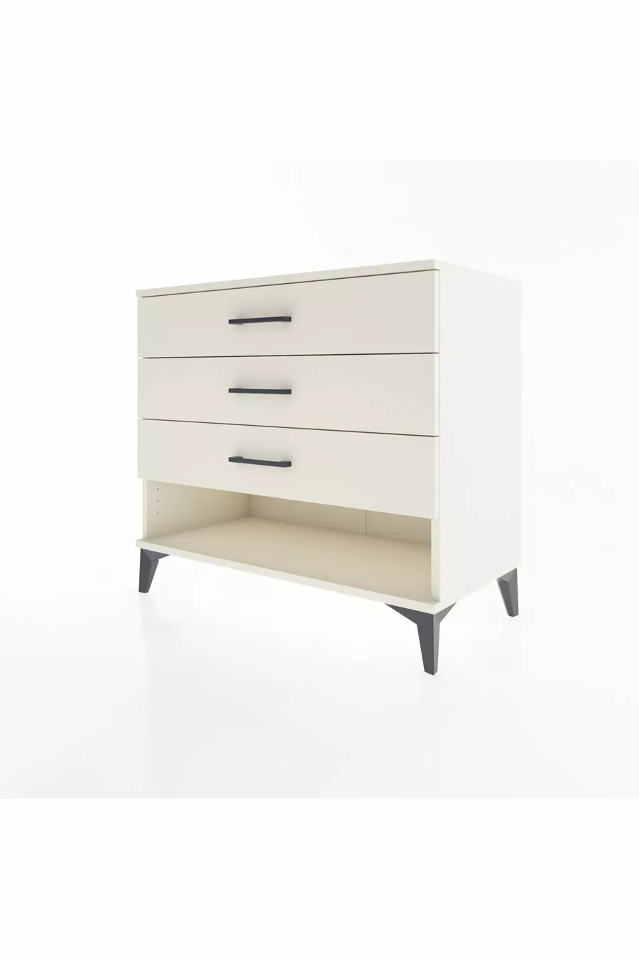 Hyperion Dresser 3 Drawers Moonstone-Moonstone