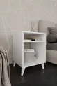 Serina Open Shelf Nightstand Bedside Table Atlantic Pine