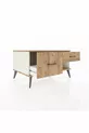 Commode Kronos 2 tiroirs Pierre de lune-Pin