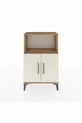 Arges Cabinet 2-Shelf 2-Door Pine-Marble
