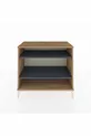 Commode Hyperion 2 étagères Pin-Anthracite