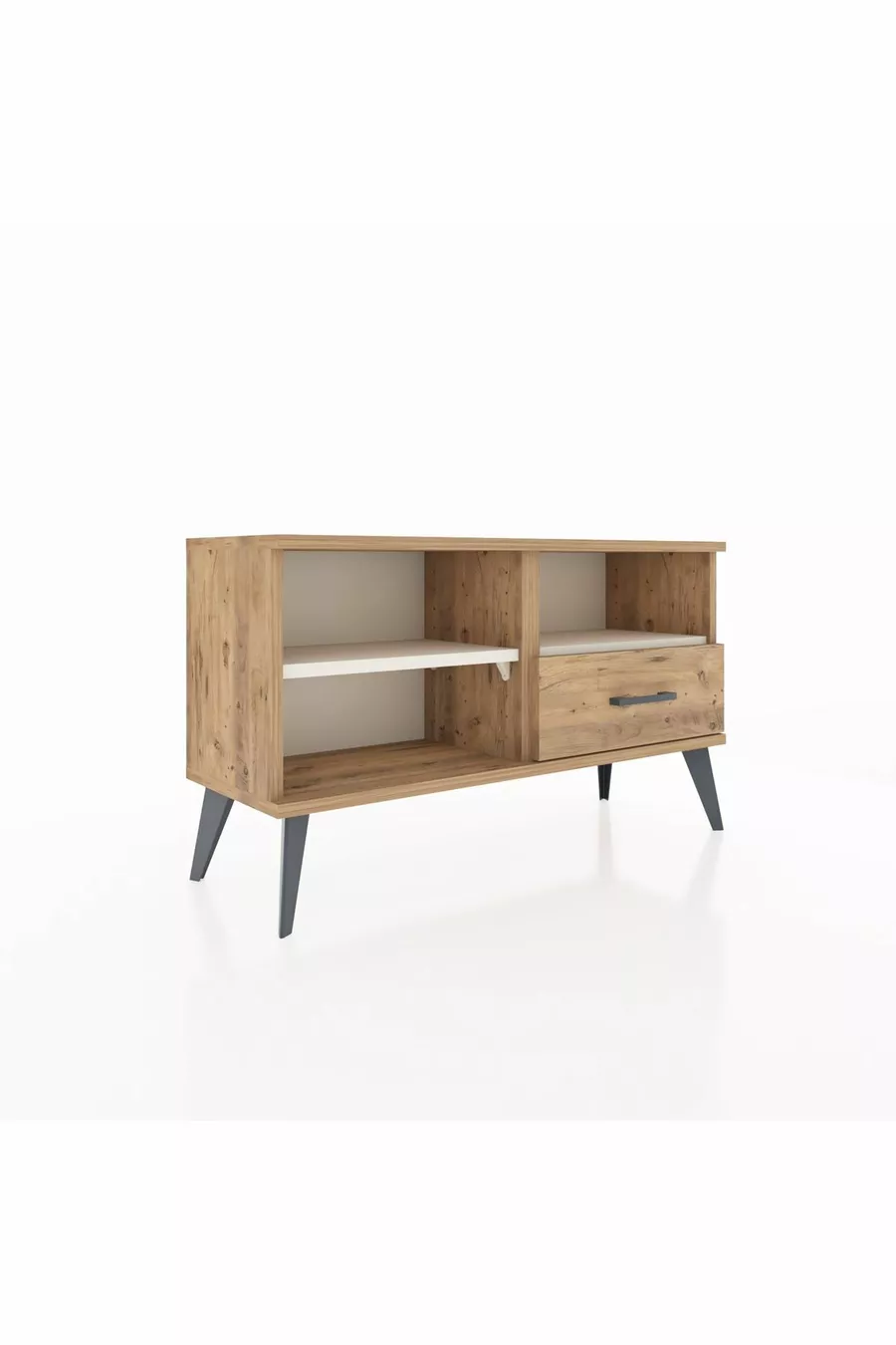 Arges Kast 2 Planken 1 Lade Den-Hout/Den