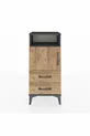 Arges Commode 2 Planken 2 Lades Met 1 Deur Antraciet-Scandinavisch