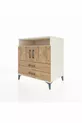 Kronos Dresser 3 Shelves 2 Drawers 2 Doors Moonstone-Pine