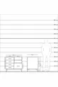 Kronos Dresser with 2 Shelves and 5 Drawers, Moonstone/Moonstone/Pine