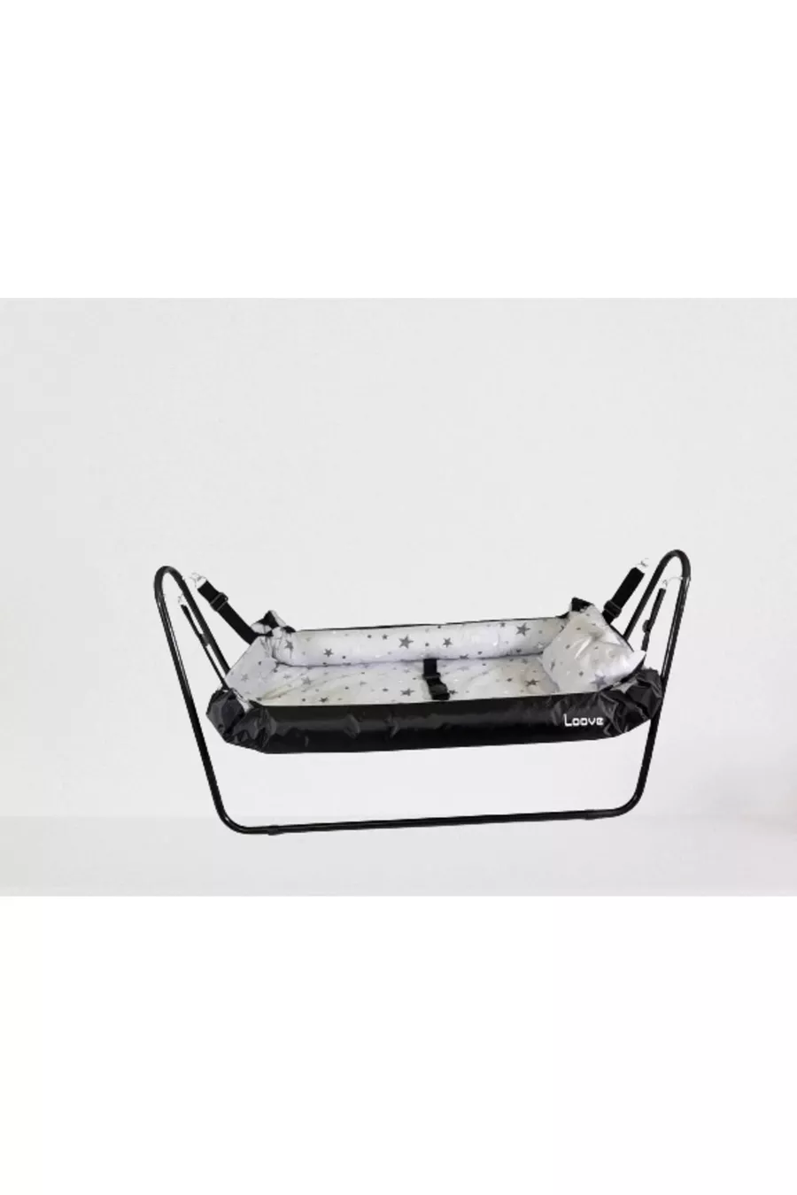 Jupiter Berceau Suspendu Bébé Noir-Gris