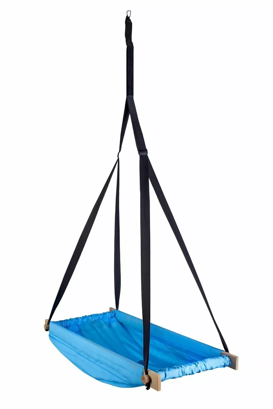 Flow Blaues Holz Federwippe Hängematte Kinderbett Hoppala An Decke Hängende Hängematte Schaukel Babybett