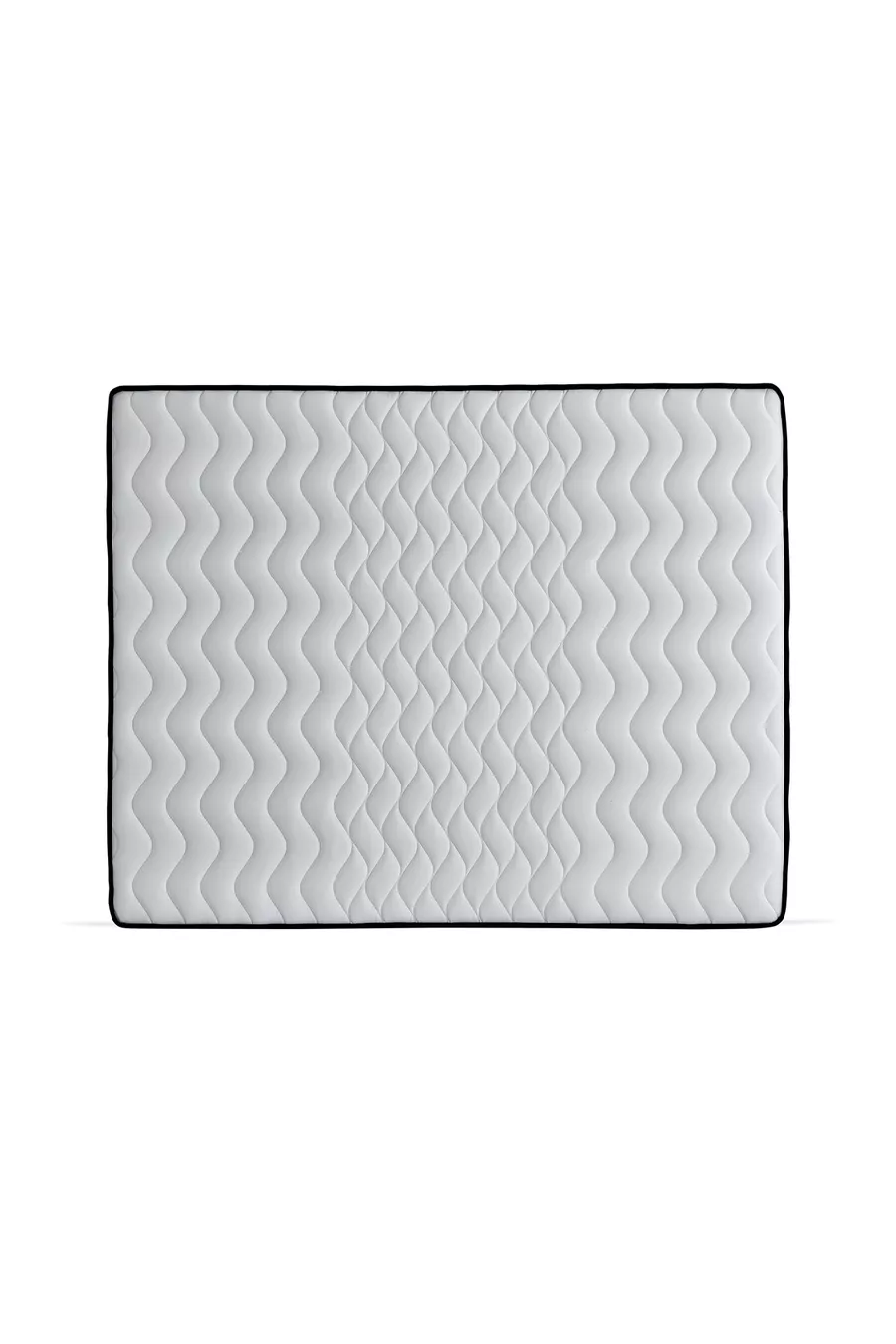 Matelas à ressorts avec poche et rouleaux en bambou pour soutien de la colonne vertébrale