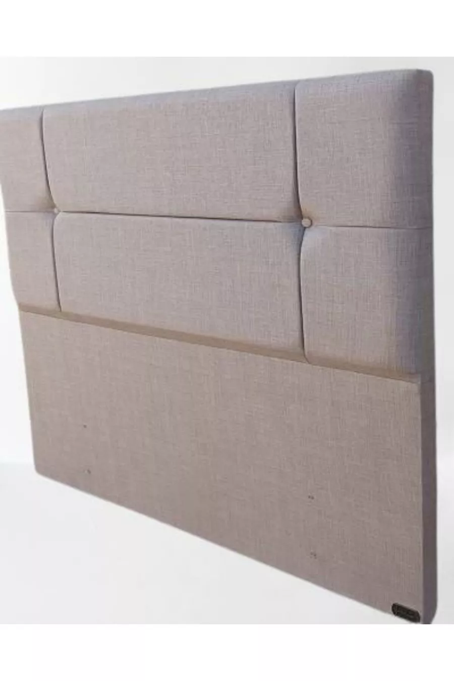 Title DK Single-Person Milk Coffee Linen Fabric Sliced Handmade