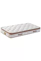 Matelas simple Latte, matelas entièrement orthopédique ferme, côté unique, à ressorts Nms, élégant et ergonomique