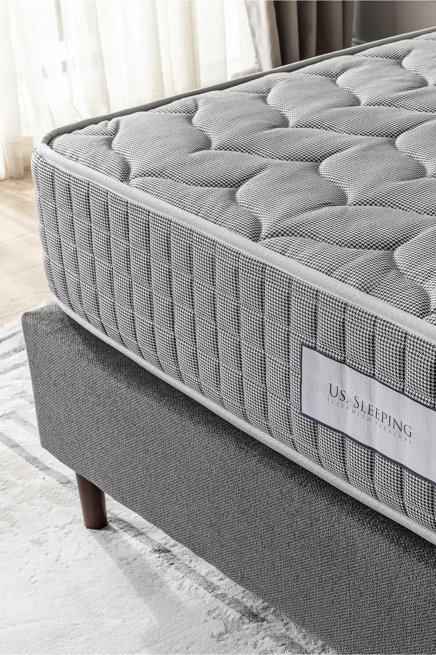 Matelas à ressorts ensachés ultra orthopédique série Exclusive Lannister (CM)