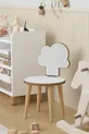 Aktivitätentisch mit Papierrolle Kinderarbeitstisch Spielzeugschrank