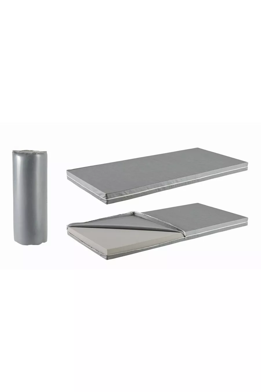 Matelas en mousse Rollpack simple  Cm  Cm Hauteur  Mousse ferme Dns