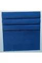 Titre DK Double Taille Tissu Bleu Plume de Poulain Modèle à Tranches Horizontales Fait Main
