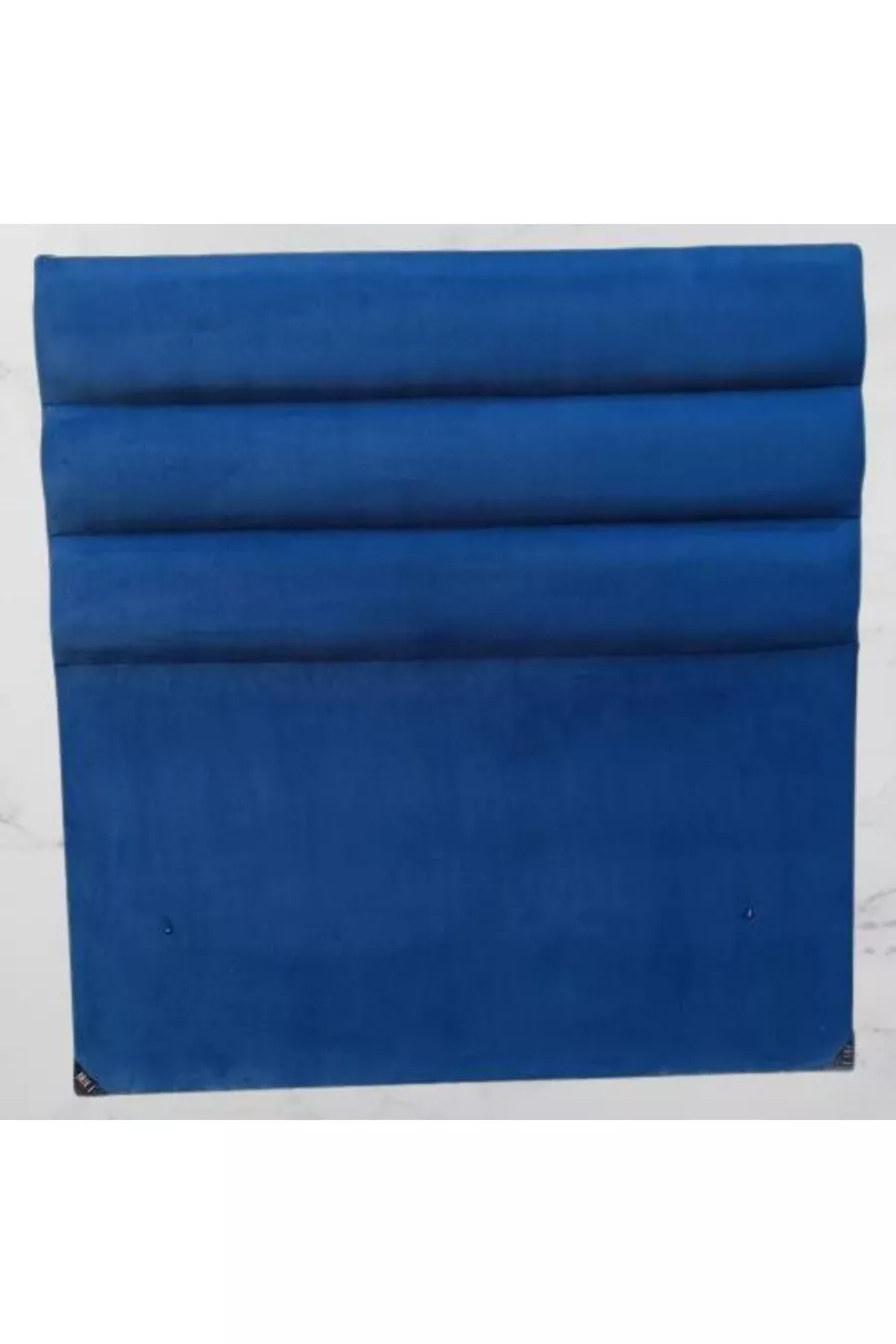 Titre DK Double Taille Tissu Bleu Plume de Poulain Modèle à Tranches Horizontales Fait Main
