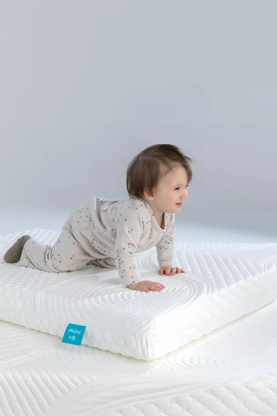 Mini Materasso Ortopedico per Bambini con Fodera Ergonomica Reversibile e Zip