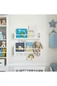 Scaffale e libreria Montessori 2 pezzi in MDF bianco