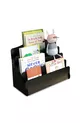 Mini Biblioteca Montessori Lucky per Bambini con 4 Ripiani in Legno, Libreria per Cameretta, Mini Libreria da Tavolo