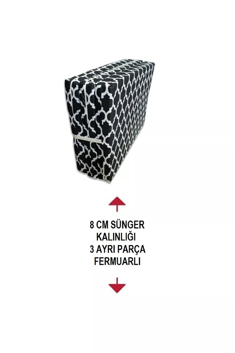 Matelas pliant (8 CM d'épaisseur) Matelas en mousse Karaçatı 8 Cm
