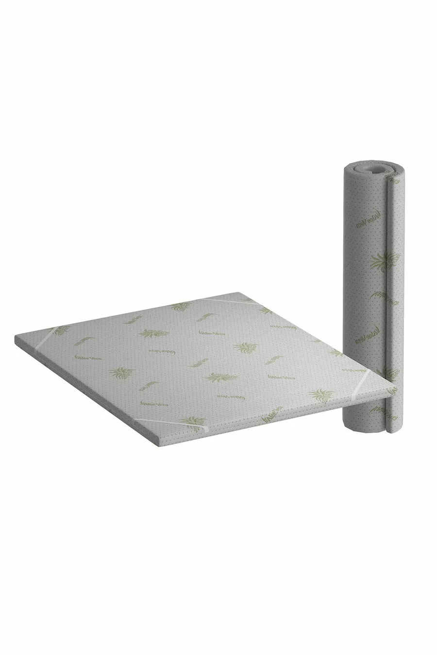 Mattress Pad, Feather Foam, Fully Orthopedic Aloe Vera Mattress Pad, Size Options Available