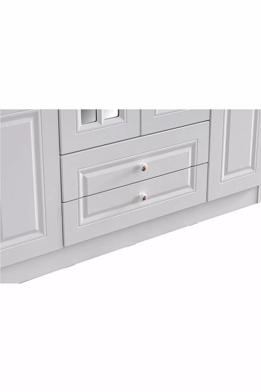Gardırop, Country West Mdf Ön Yüzeyli 4 Kapaklı Dolap