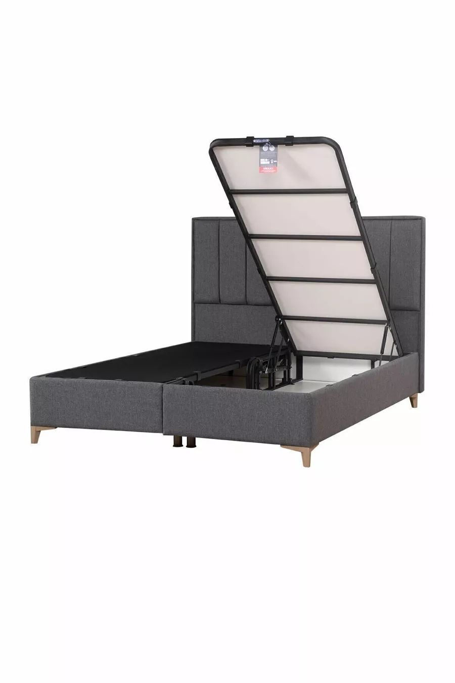 Set Testata e Rete Gold Therapy con Contenitore Antracite (LETTO NON INCLUSO)