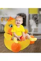 Siège d'enfant en peluche poussin local