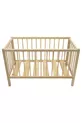 Letto per bambole in legno Montessori