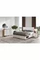 Camera da letto completa in MDF Sport con 6 ante, pino atlantico-bianco (con base)