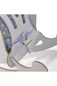Chaise balançoire pour enfant Coussin bleu étoilé