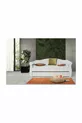 Wooden Bed with Headboard White - 