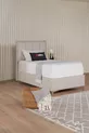 Lit coffre Gold Therapy Beige (TÊTE DE LIT ET MATELAS NON INCLUS)