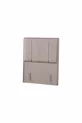 Gold Therapy Bettgestell mit Kopfteil Set mit Stauraum Braun (BETT NICHT INKLUSIVE)