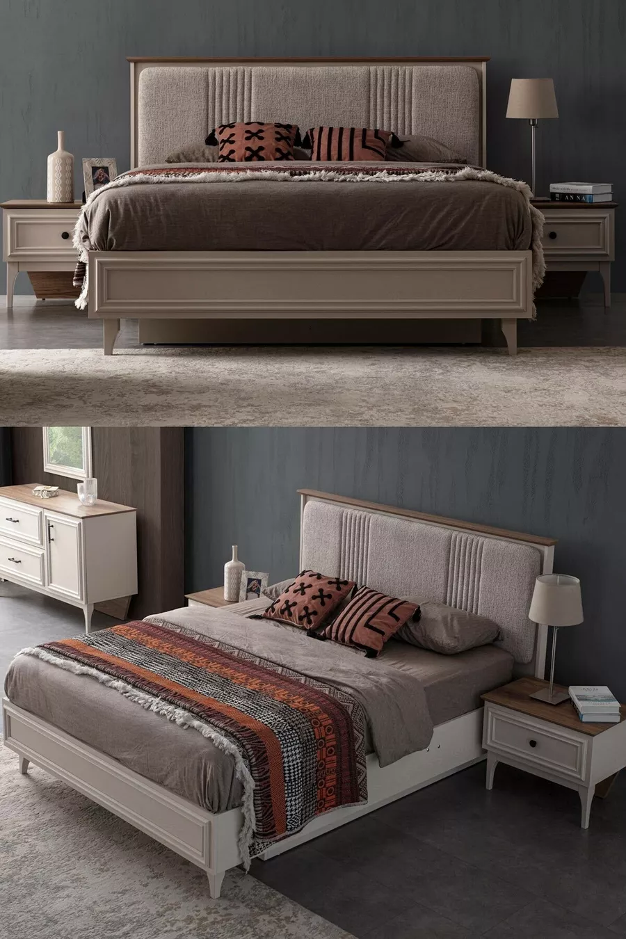 Ensemble de chambre à coucher Valetta