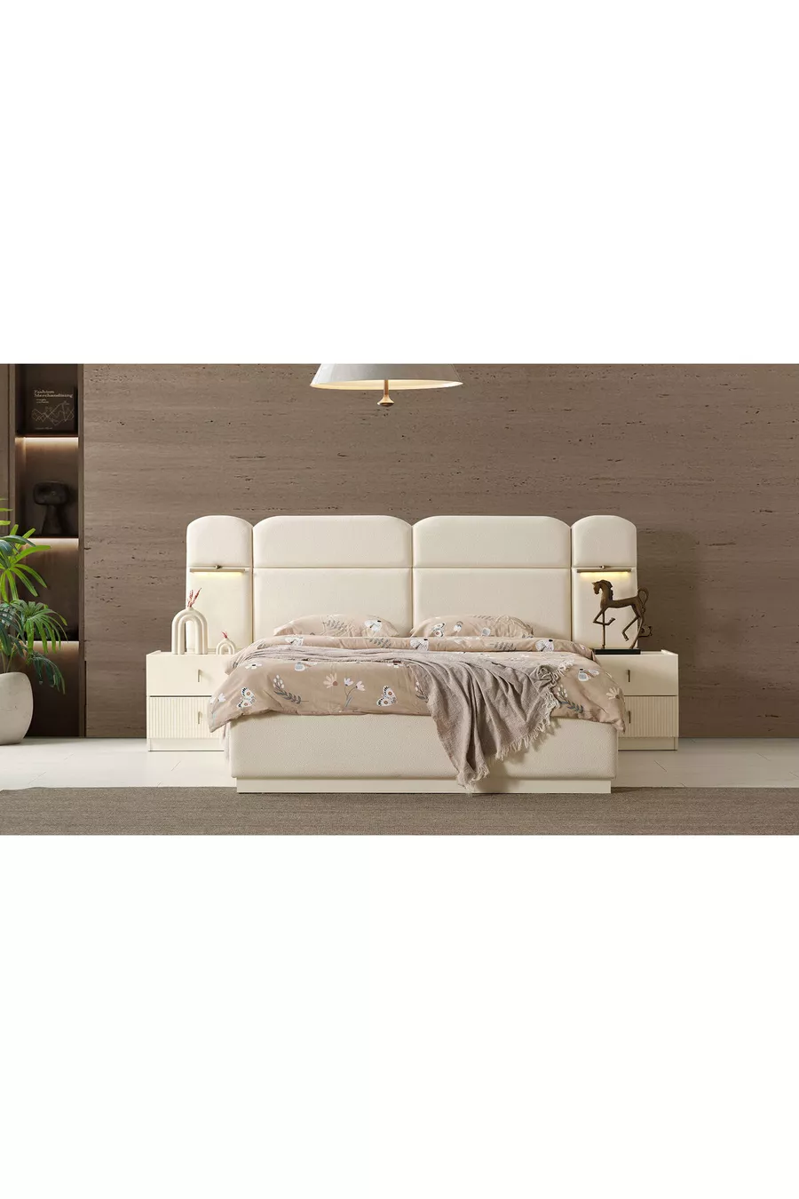 Chambre à coucher Sofia avec armoire d'angle