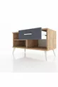 Hyperion Dressoir Enkel Rek Enkel Lade Den-Hout/Antraciet