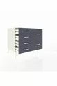 Kronos Dressoir 6 Lade Edelsteen-Edelsteen/Antraciet